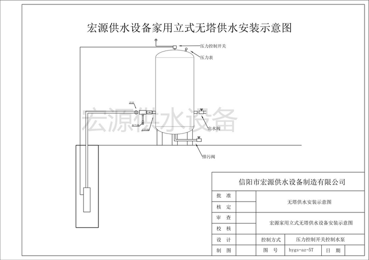 無(wú)塔供水器怎么安裝？